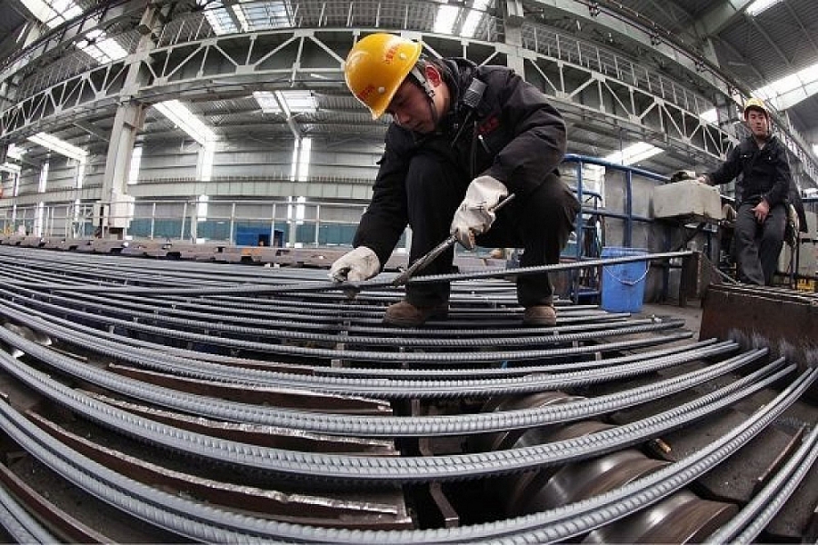 Giá thép giảm mạnh, "cắt đứt" chuỗi tăng liên tiếp Giá thép giảm mạnh, "cắt đứt" chuỗi tăng liên tiếp