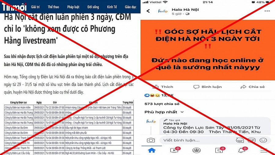 Ảnh trên 1 mạng xã hội lan truyền thông tin không chính xác Ảnh trên 1 mạng xã hội lan truyền thông tin không chính xác