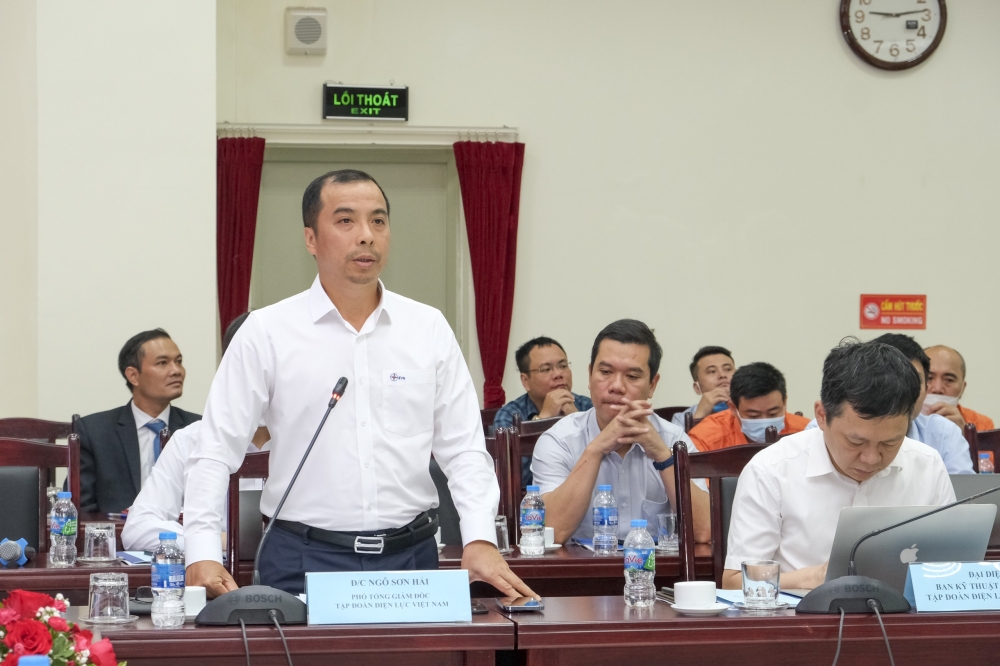 ông Ngô Sơn Hải- Phó tổng giám đốc Tập đoàn Điện lực Việt Nam ông Ngô Sơn Hải- Phó tổng giám đốc Tập đoàn Điện lực Việt Nam
