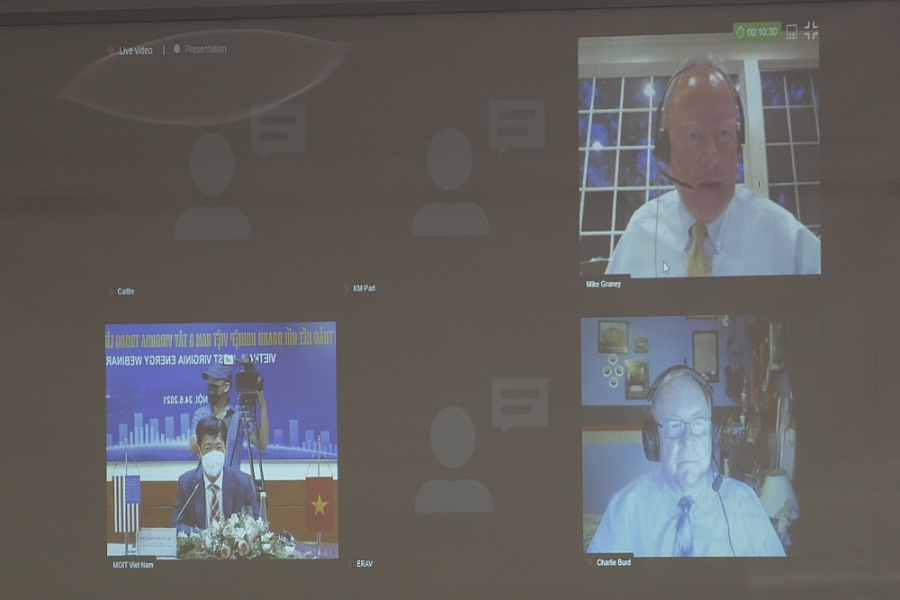 Kết nối doanh nghiệp Việt Nam và Bang Tây Virginia trong lĩnh vực năng lượng