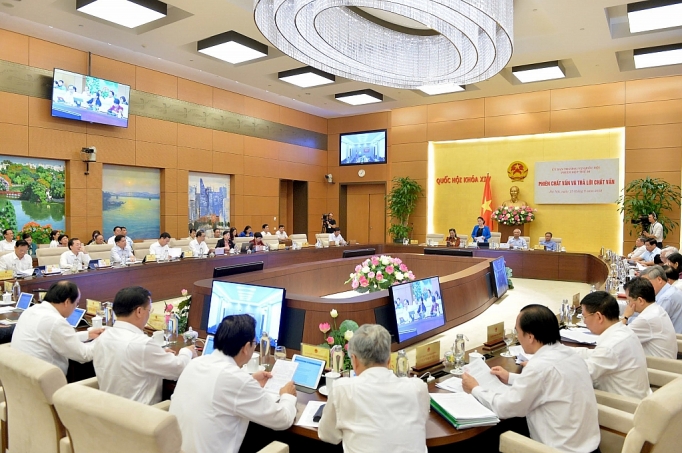 khai mac phien chat van 15 bo truong truong nganh
