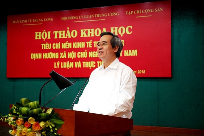 xay dung bo tieu chi nen kinh te thi truong dinh huong xa hoi chu nghia