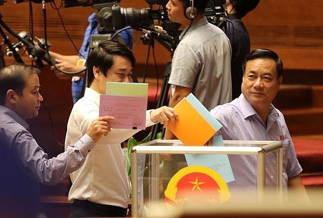 Quốc hội công bố kết quả lấy phiếu tín nhiệm 48 chức danh quoc hoi cong bo ket qua lay phieu tin nhiem 48 chuc danh