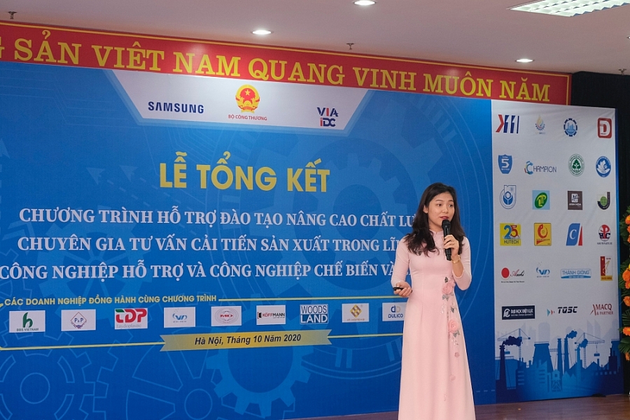 Đào tạo tư vấn cải tiến sản xuất: Hỗ trợ doanh nghiệp tham gia sâu vào chuỗi cung ứng toàn cầu