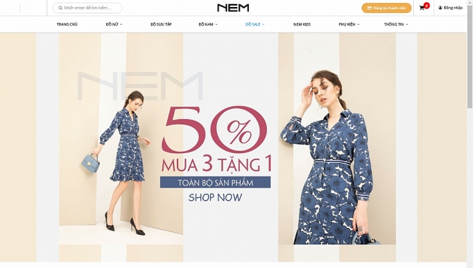 canh giac hang thoi trang tung chieu giam gia