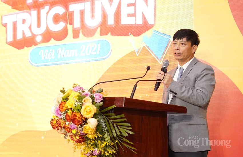 ông Đặng Hoàng Hải-  Cục trưởng Cục Thương mại điện tử và Kinh tế số  chia sẻ tại Lễ  phát động ông Đặng Hoàng Hải-  Cục trưởng Cục Thương mại điện tử và Kinh tế số  chia sẻ tại Lễ  phát động