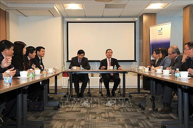 Thúc đẩy quan hệ đối tác toàn diện Việt - Mỹ thuc day quan he doi tac toan dien viet my