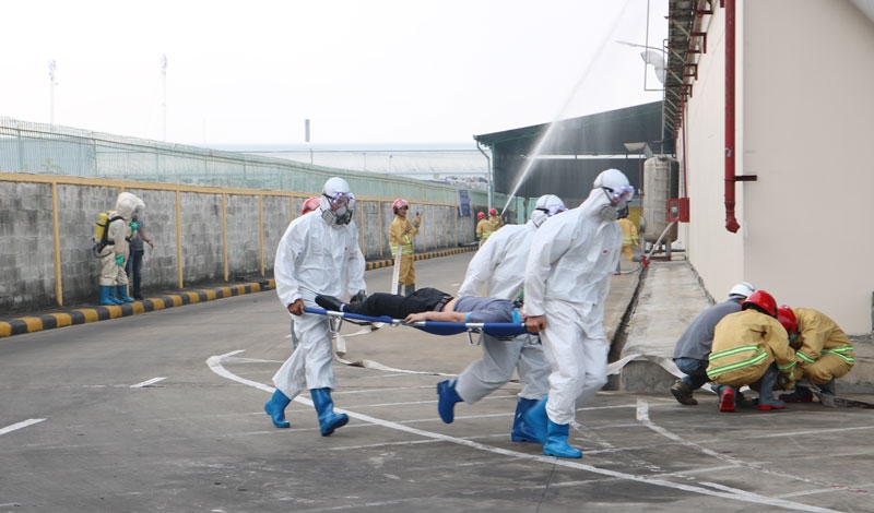 Cần tăng cường công tác ứng phó sự cố hóa chất tại các địa phương Cần tăng cường công tác ứng phó sự cố hóa chất tại các địa phương