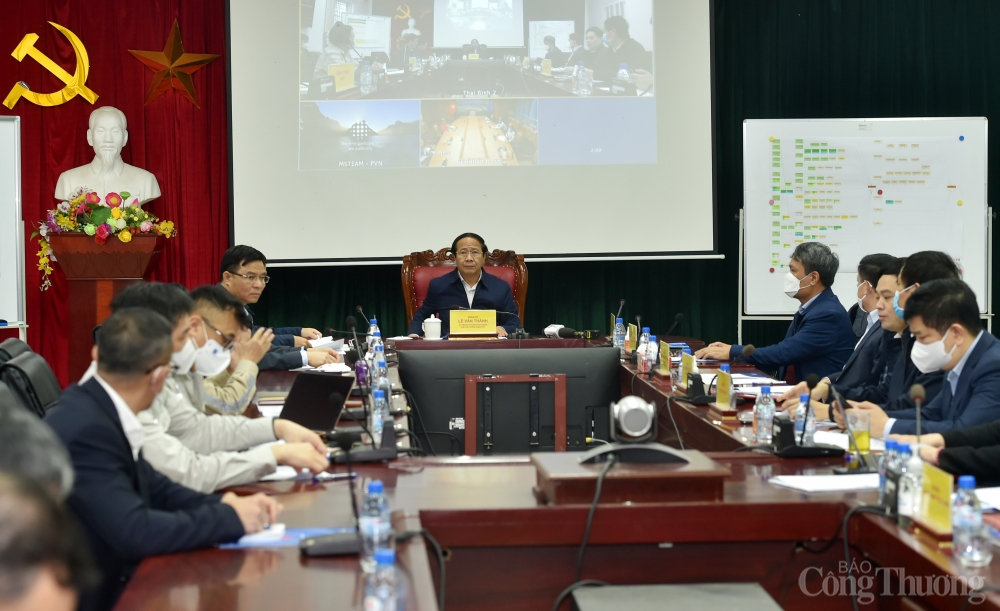 Nhiệt điện Thái Bình 2: Phấn đấu hòa lưới tổ máy số 1 vào 30/4/2022 Nhiệt điện Thái Bình 2: Phấn đấu hòa lưới tổ máy số 1 vào 30/4/2022