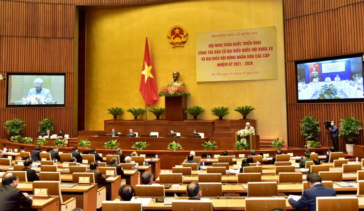 Triển khai công tác bầu cử đại biểu Quốc hội khóa XV