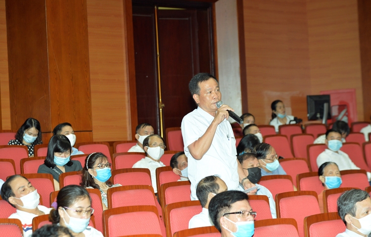 Bộ trưởng Nguyễn Hồng Diên tiếp xúc cử tri tại Hải Phòng Bộ trưởng Nguyễn Hồng Diên tiếp xúc cử tri tại Hải Phòng