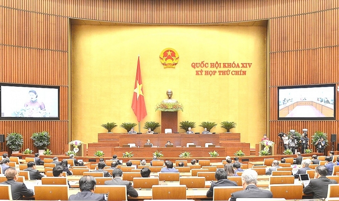 100% đại biểu Quốc hội tán thành thông qua Hiệp định EVFTA quoc hoi chinh thuc thong qua hiep dinh evfta