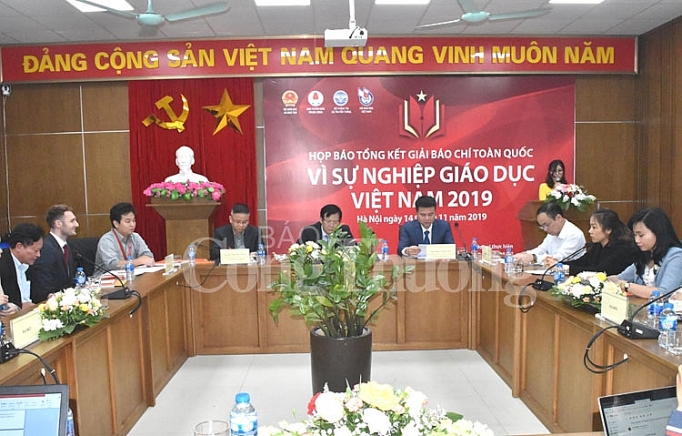 Tổng kết Giải báo chí toàn quốc “Vì sự nghiệp giáo dục Việt Nam” năm 2019 tong ket giai bao chi toan quoc vi su nghiep giao duc viet nam nam 2019