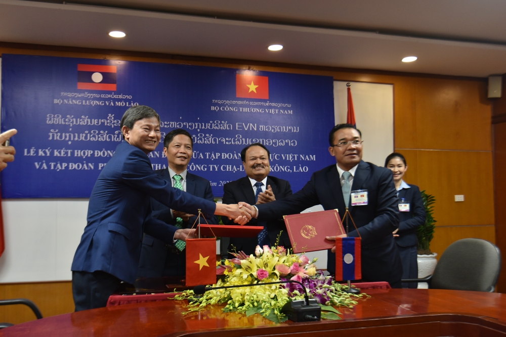 Vietnam, Laos sign energy cooperation deals vietnam laos sign energy cooperation deals
