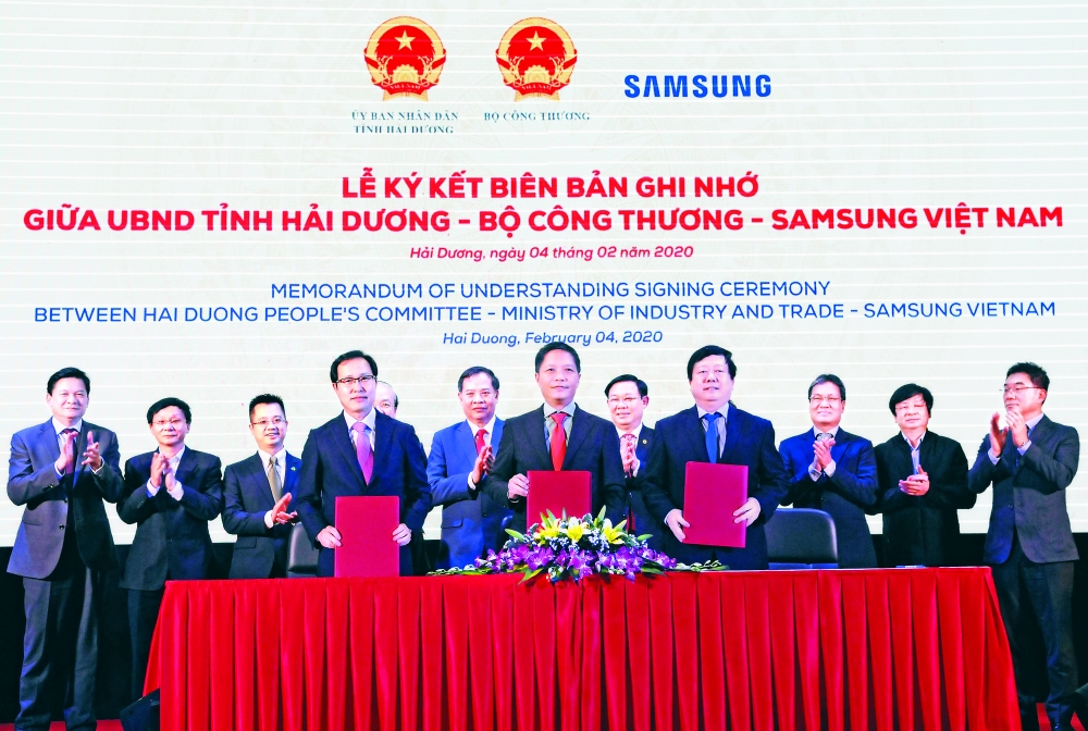 samsung offers opportunities for supporting industry firms