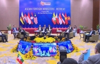 Cuộc gặp gỡ đầu tiên của các Bộ trưởng ngoại giao ASEAN trong năm 2020