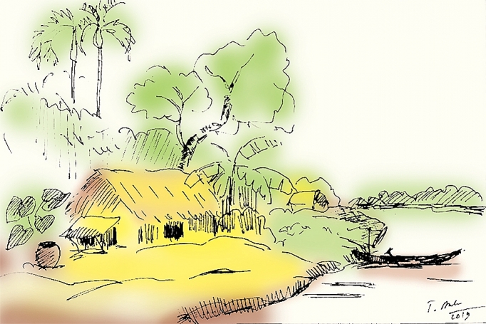 Làng tôi có đôi dòng sông lang toi co doi dong song