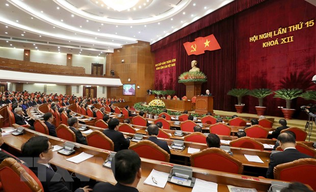 Hoi nghi Trung uong 15 khoa XII: Hoan tat viec chuan bi Dai hoi XIII hinh anh 1