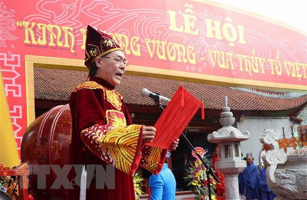 Khai hội Kinh Dương Vương tri ân tổ tiên có công khai thiên lập quốc khai hoi kinh duong vuong tri an to tien co cong khai thien lap quoc