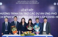 Vingroup tài trợ 20 tỷ đồng cho các nghiên cứu chống virus corona