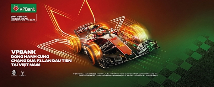 VPBank giảm 5% giá và tặng vé miễn phí cho khách hàng tham dự giải đua xe F1 Việt Nam Grand Prix vpbank giam 5 gia va tang ve mien phi cho khach hang tham du giai dua xe f1 viet nam grand prix