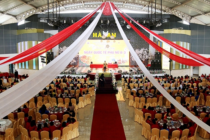 Sôi nổi gặp mặt, giao lưu chào mừng kỷ niệm 109 năm ngày Quốc tế phụ nữ 8/3 soi noi gap mat giao luu chao mung ky niem 109 nam ngay quoc te phu nu 83