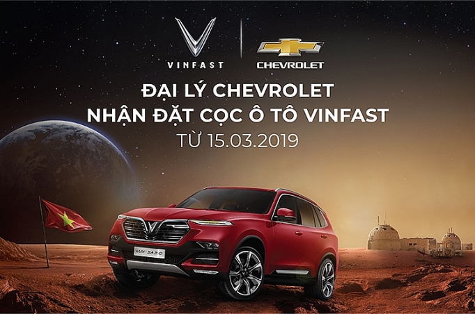 Đại lý Chevrolet chính thức nhận đặt cọc xe ô tô Vinfast dai ly chevrolet chinh thuc nhan dat coc xe o to vinfast