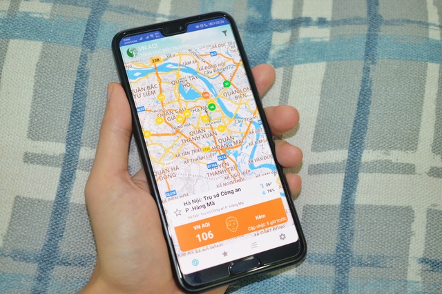 Tổng cục Môi trường ra mắt ứng dụng đo chất lượng không khí tong cuc moi truong ra mat ung dung do chat luong khong khi