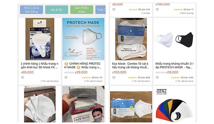 Tràn lan khẩu trang vải kháng khuẩn không có nhãn mác tran lan khau trang vai khang khuan khong co nhan mac