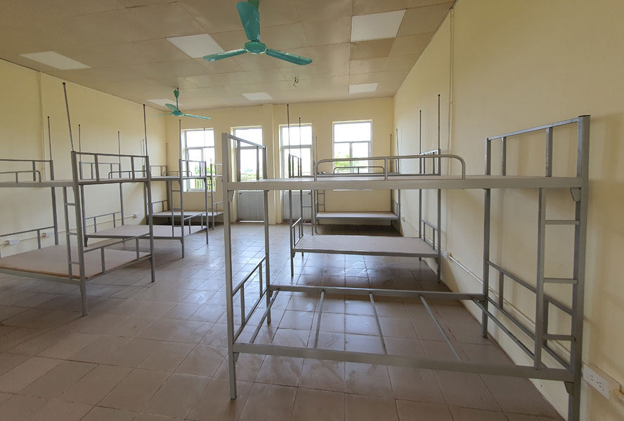 Hà Nội: "Thần tốc" hoàn thiện bệnh viện dã chiến chống dịch Covid-19 ha noi than toc hoan thien benh vien da chien chong dich covid 19