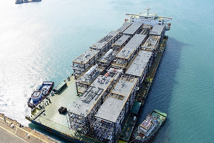 doosan vina hoan thanh don hang 27 module nang 3770 tan cho doi tac samsung