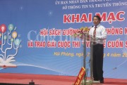Hải Phòng khai mạc Hội sách đường phố 2017
