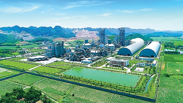 Nhà máy Xi măng Long Sơn mở rộng: Dấu mốc phát triển mới nha may xi mang long son mo rong dau moc phat trien moi