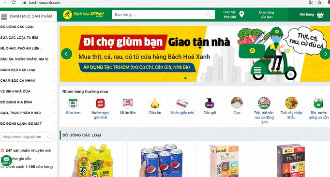 Doanh nghiệp bán lẻ tăng doanh thu nhờ “đi chợ hộ” doanh nghiep ban le tang doanh thu nho di cho ho