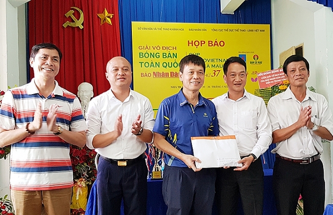 Khánh Hòa đăng cai Giải vô địch bóng bàn toàn quốc Báo Nhân dân lần thứ 37- năm 2019 khanh hoa dang cai giai vo dich bong ban toan quoc bao nhan dan lan thu 37 nam 2019