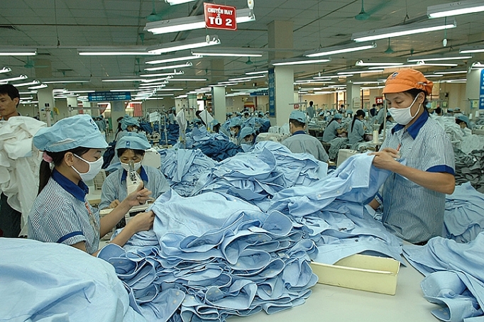 Ngành dệt may: Có thể tăng trưởng âm nganh det may co the tang truong am