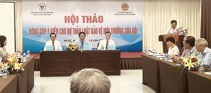 Chuyên gia góp ý cho Dự thảo Luật Bảo vệ môi trường sửa đổi cac chuyen gia dong gop y kien cho du thao luat bao ve moi truong sua doi