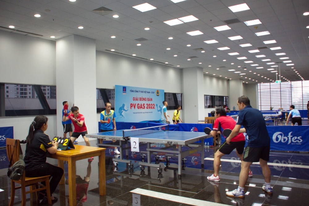 Giải Bóng bàn PV GAS 2022 – thắp sáng tình đoàn kết và tinh thần thể thao