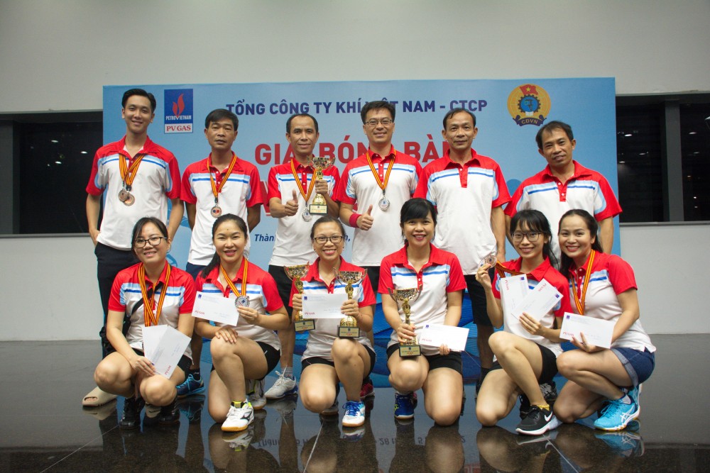 Giải Bóng bàn PV GAS 2022 – thắp sáng tình đoàn kết và tinh thần thể thao