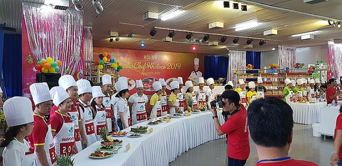 cong doan khatoco hoi thi nau an lon nhat khanh hoa