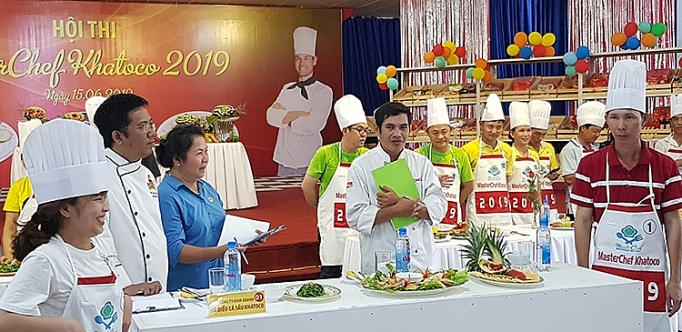 cong doan khatoco hoi thi nau an lon nhat khanh hoa