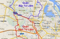 Hà Nội điều chỉnh địa giới một số quận