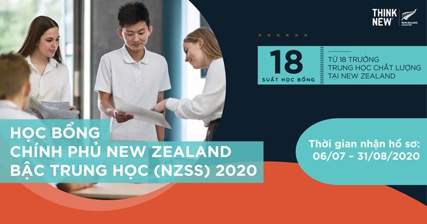 22 hoc sinh xuat sac nhan hoc bong Chinh phu New Zealand 2020 hinh anh 2