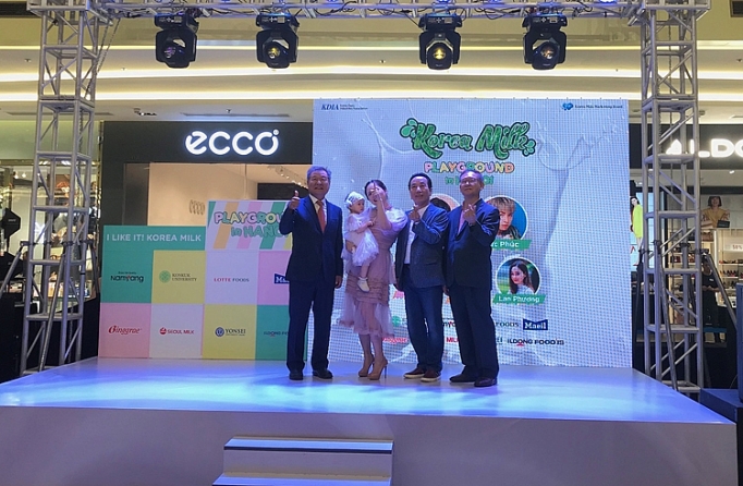 Sôi động Lễ hội sữa Hàn Quốc tại Hà Nội soi dong le hoi sua han quoc tai ha noi