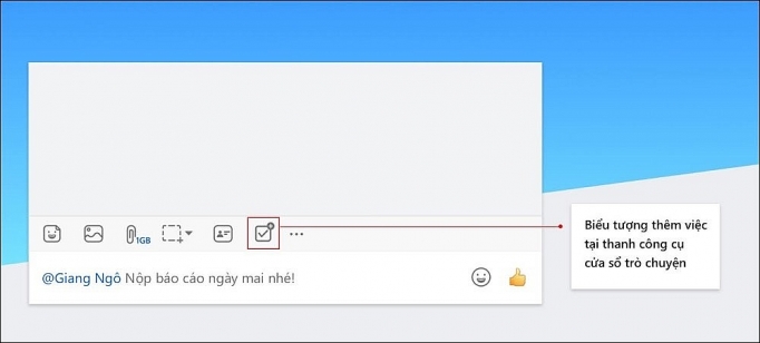 Zalo ra mắt tính năng làm việc nhóm, Zalo To-Do zalo ra mat tinh nang lam viec nhom zalo to do