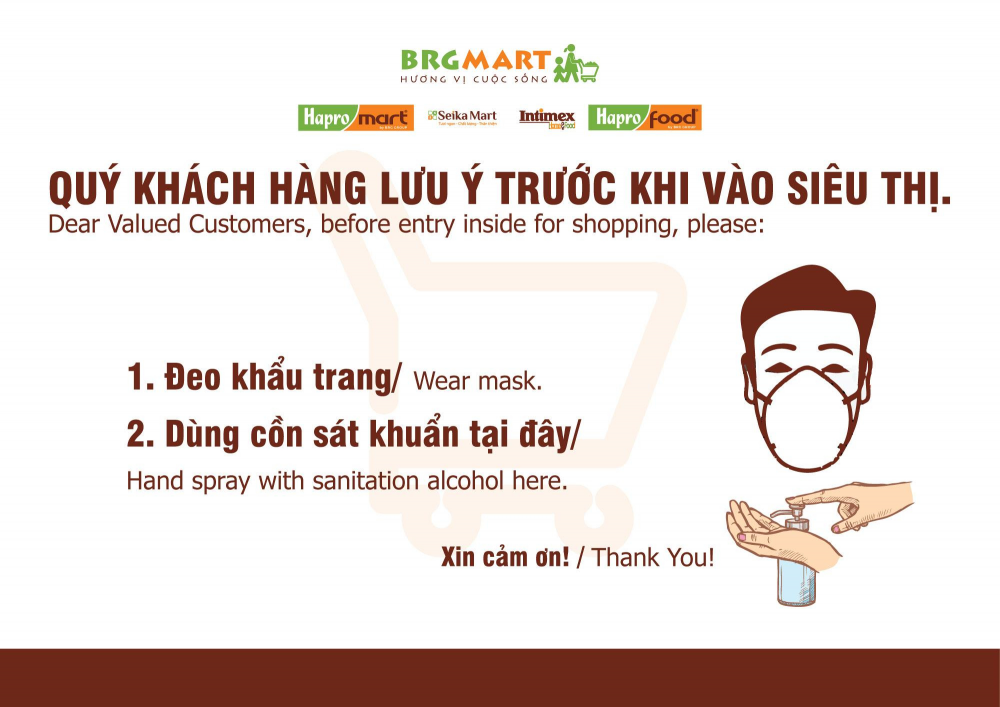 BRGMART tăng 300% lượng dự trữ nhóm hàng hóa thiết yếu ứng phó với dịch Covid-19