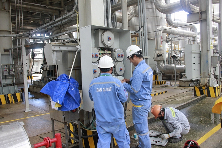 Đạm Cà Mau tự chủ trong bảo dưỡng tổng thể năm 2020-tiết kiệm chi phí và an toàn với dịch bệnh