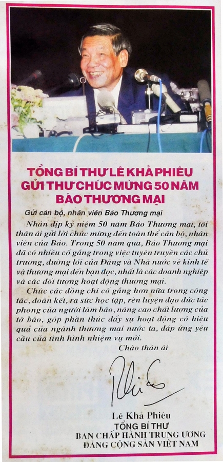 Kỷ niệm với Nguyên Tổng Bí thư Lê Khả Phiêu