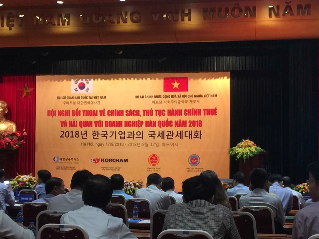 Đối thoại chính sách với doanh nghiệp Hàn Quốc: Thúc đẩy hợp tác kinh tế thuc day hop tac kinh te 109283