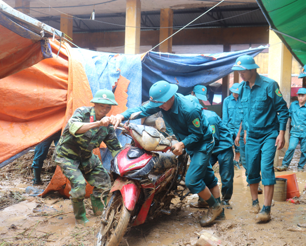 nhieu dia phuong thiet hai nang ne do mua lu